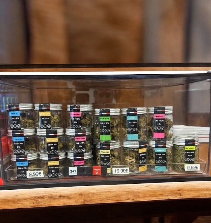 presentoir cbd buraliste france