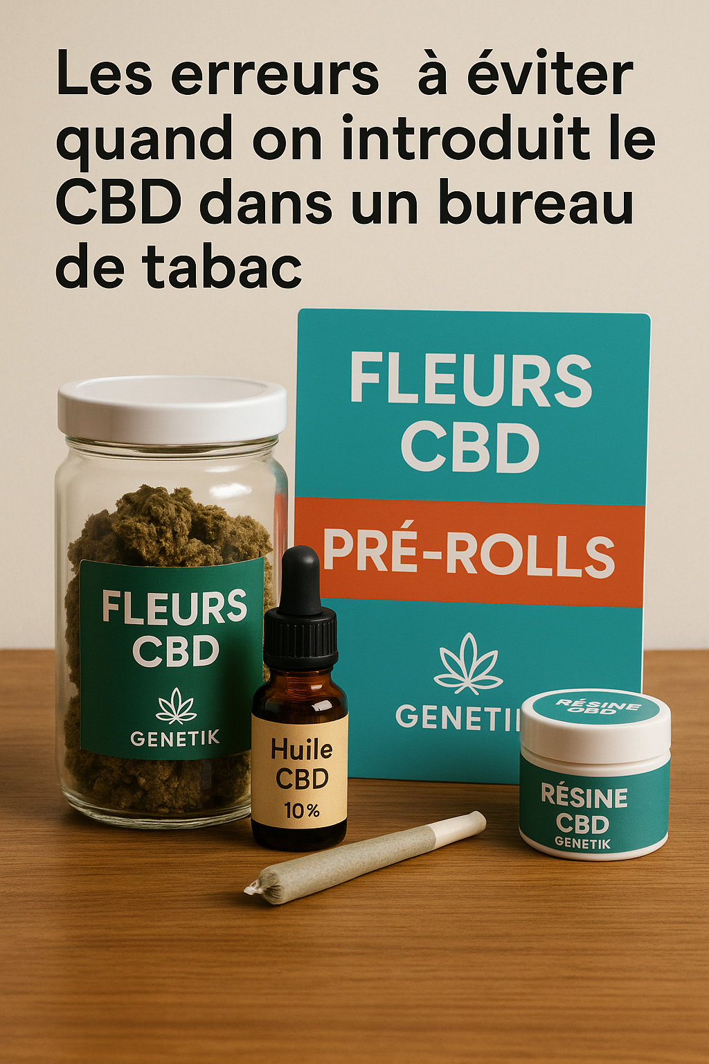 Les erreurs à éviter quand on introduit le CBD dans un bureau de tabac
