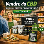 Vendre CBD dans mon épicerie
