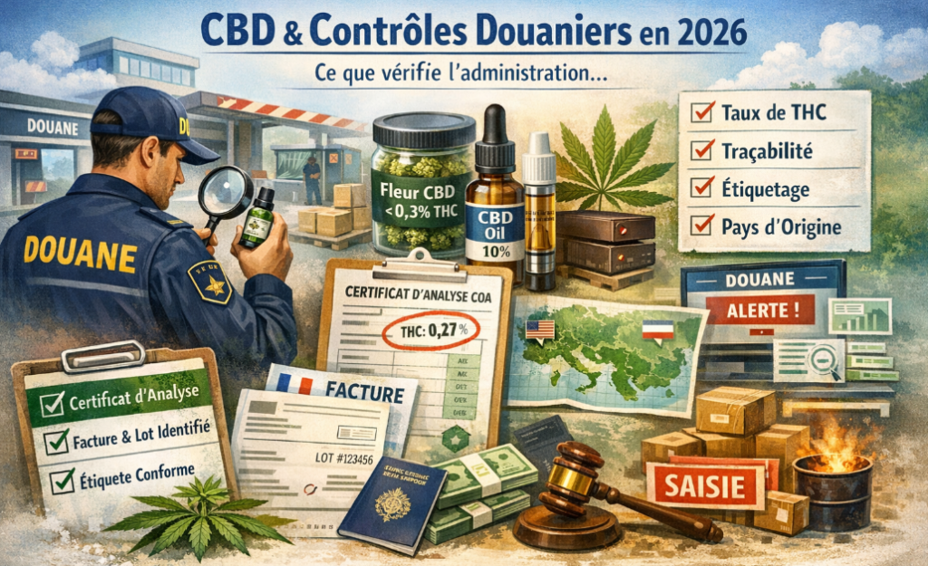 CBD & contrôles douaniers