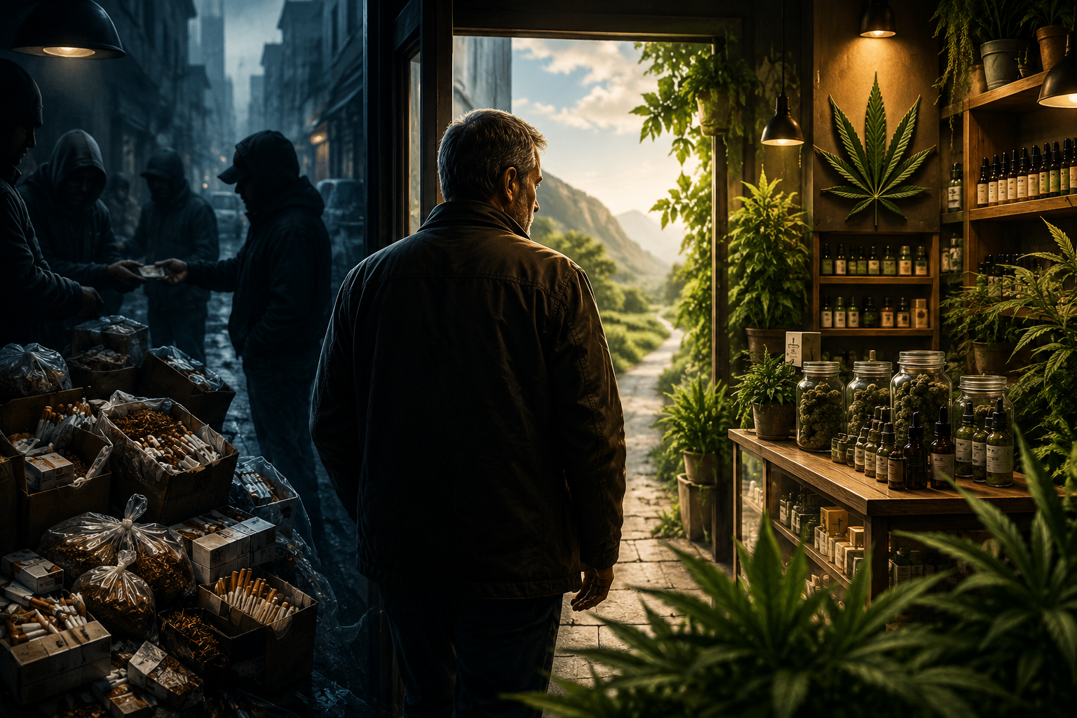 Marché noir du tabac en France : diversifier vers le CBD pour les buralistes