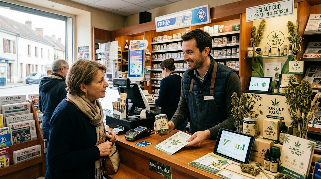 Formation des buralistes au CBD : argumentaire de vente face aux clients hésitants