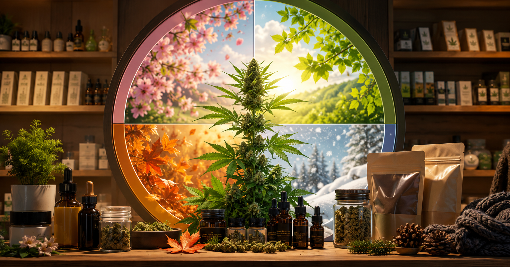 Saisonnalité du CBD : adapter son stock buraliste selon les périodes de l’année