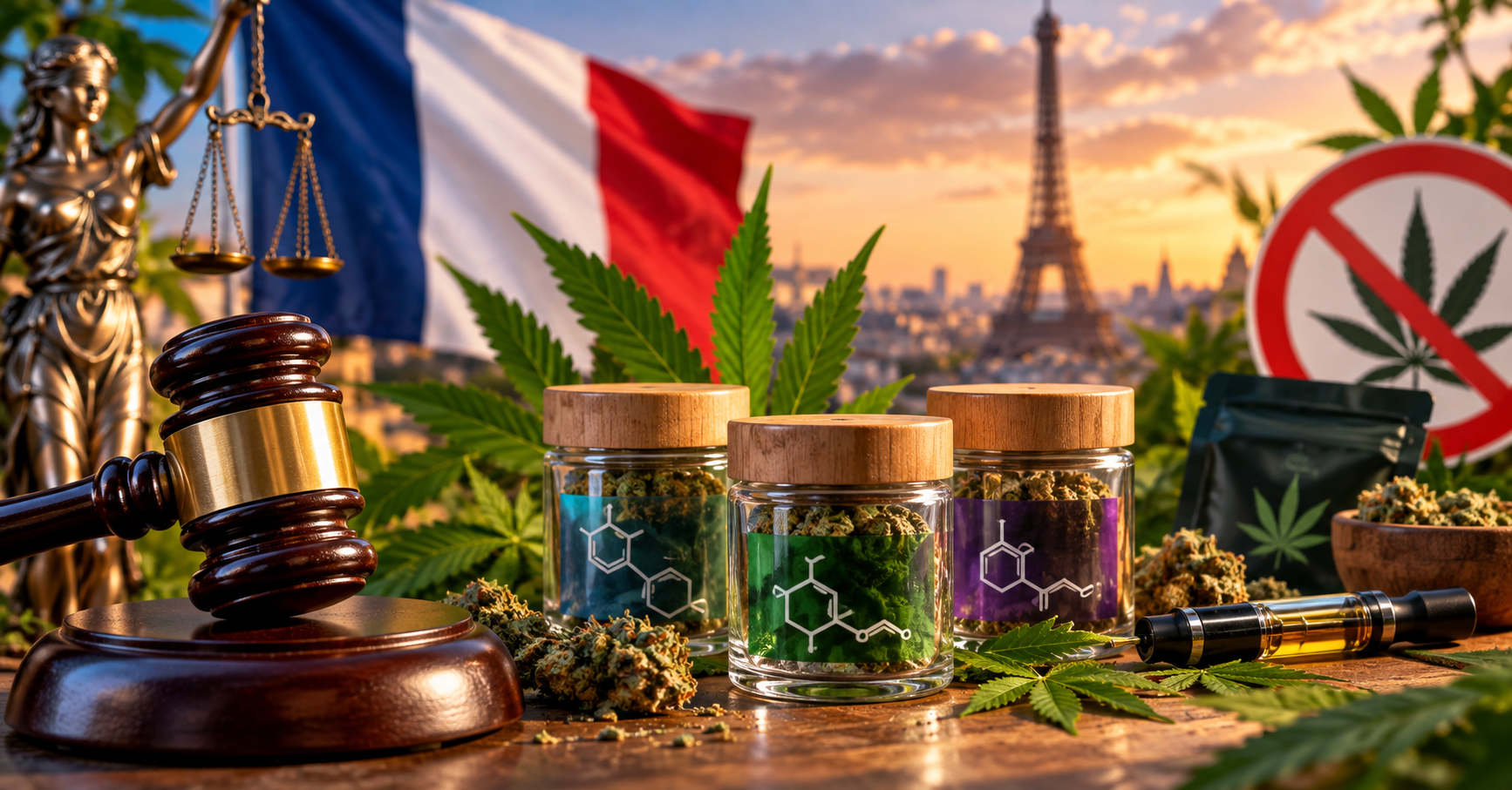 HHC, H4CBD, THCP : quels cannabinoïdes sont interdits en France ?