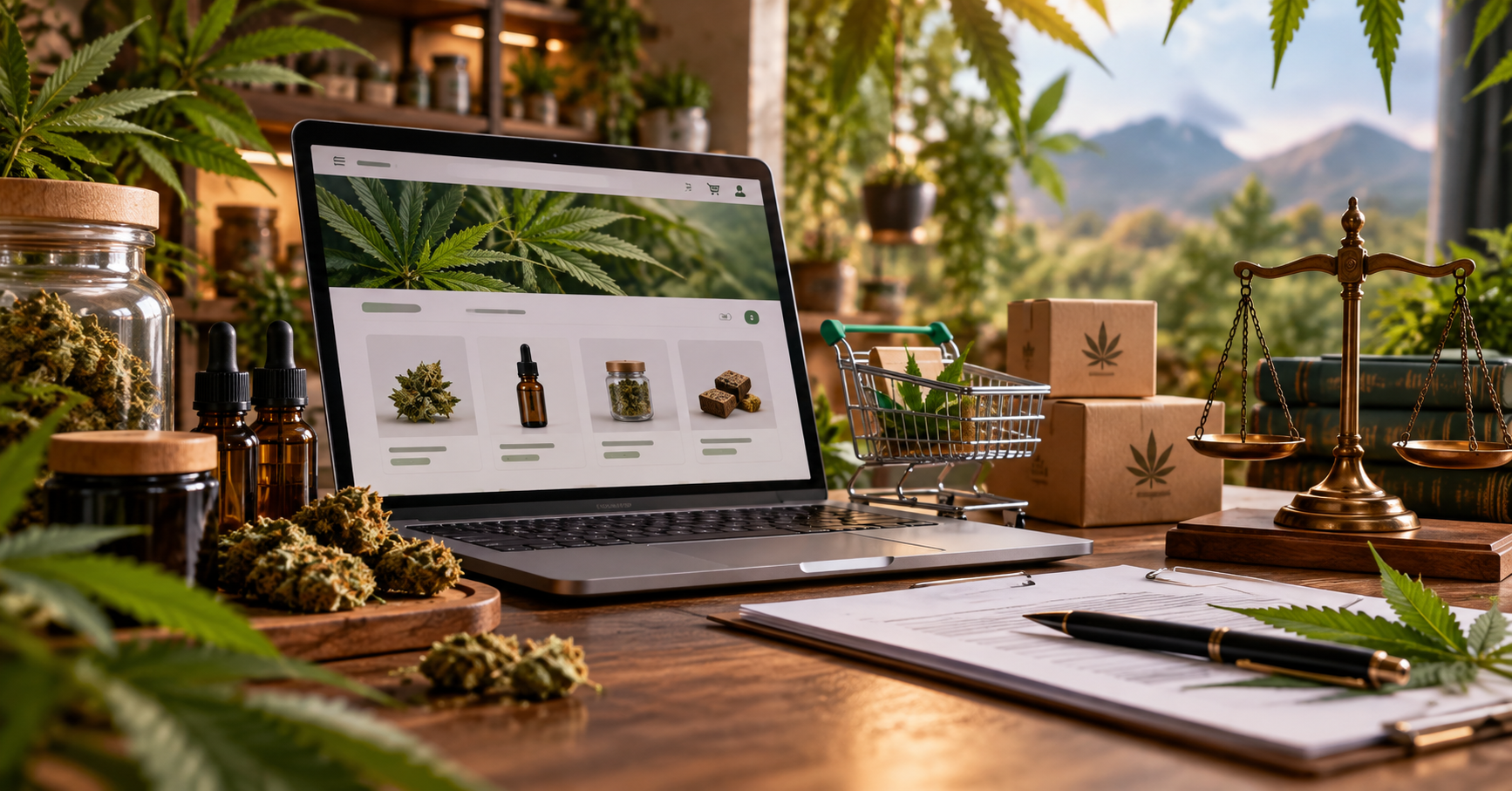 Peut-on vendre du CBD en ligne ? Réglementation pour un commerçant