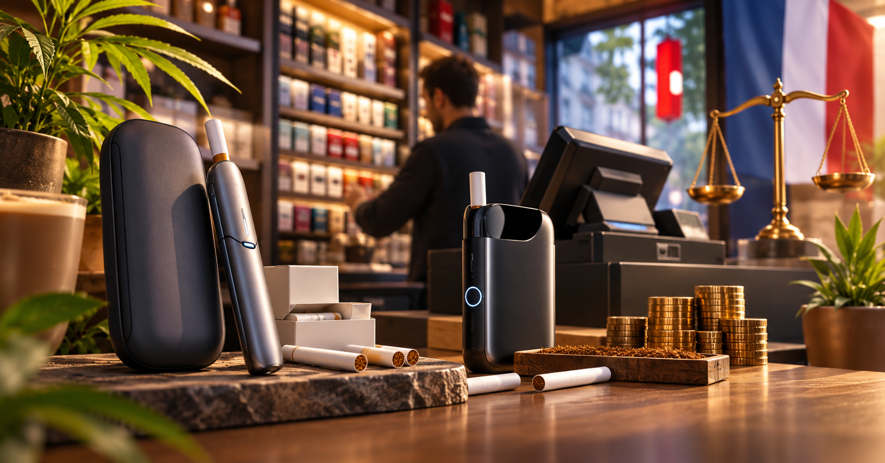 Tabac chauffé (IQOS, Ploom) : réglementation et marge pour le buraliste