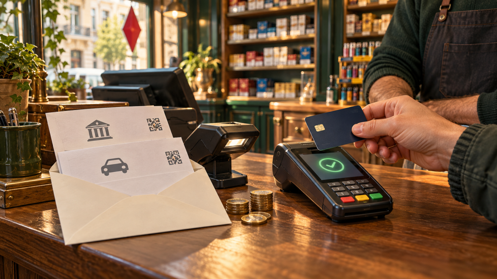 Paiement de proximité (impôts, amendes) chez le buraliste